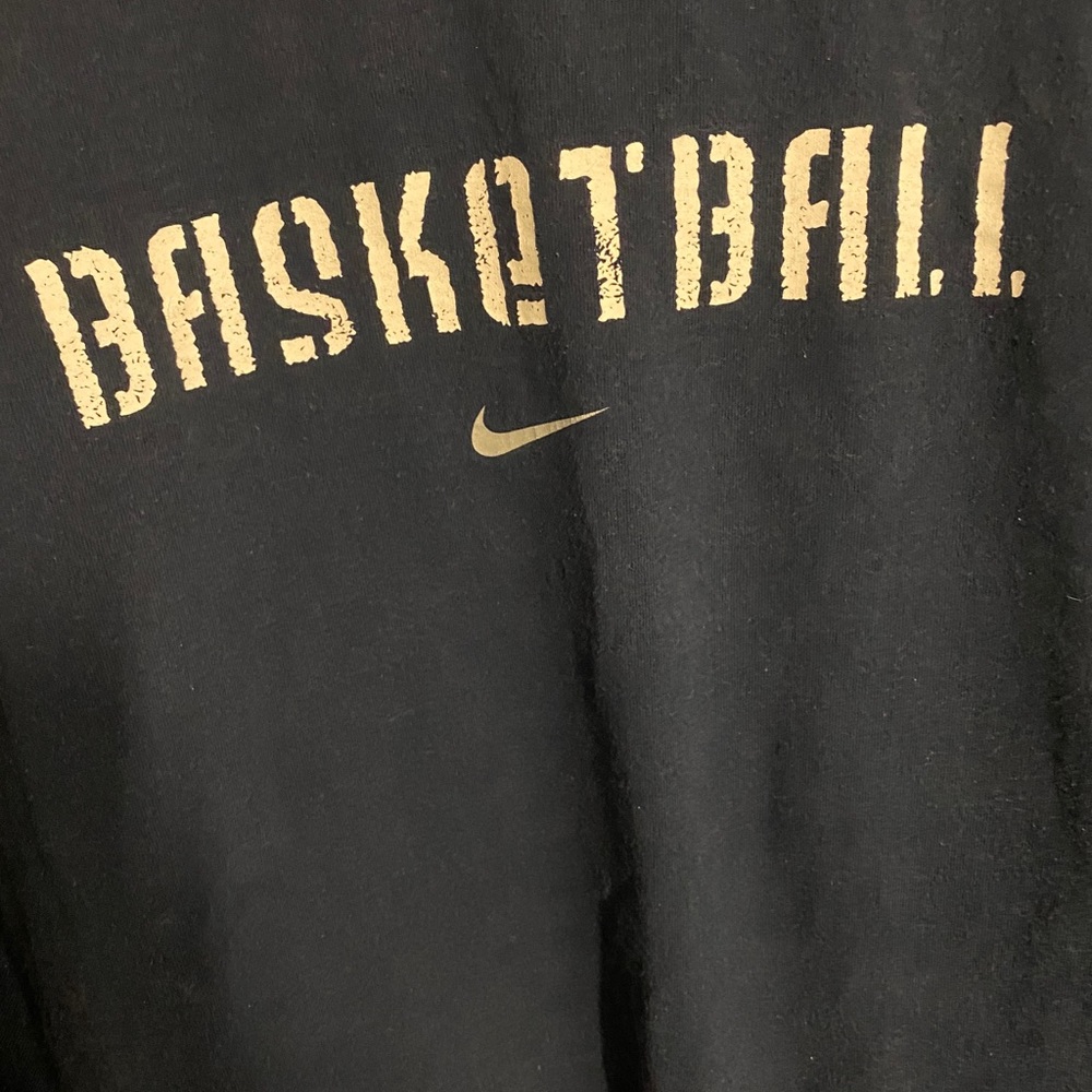 Vtg Nike center check Basketball Blue t shirt men